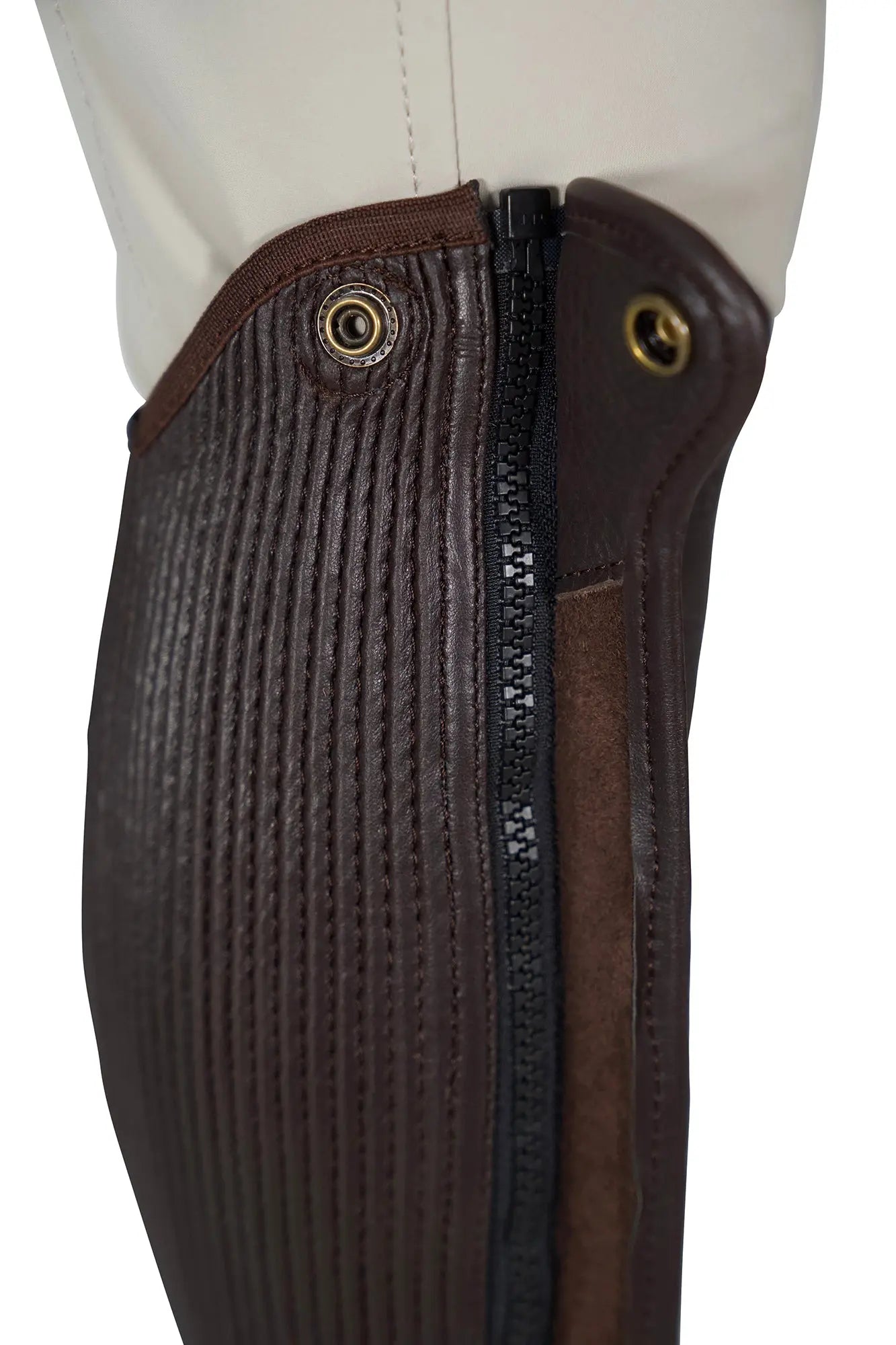 Grand Prix Elite Leather Half Chaps Huntley Equestrian