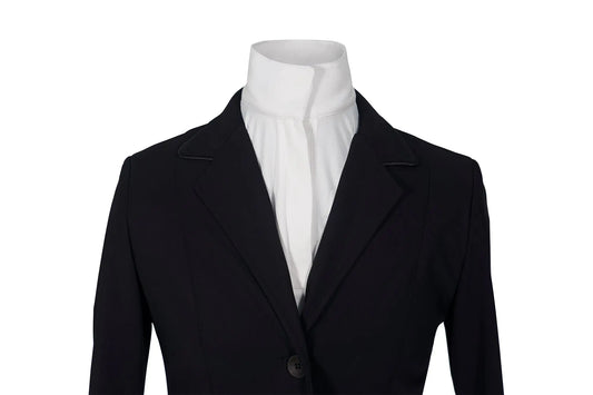 Grand Prix Saltare Dolce 3 Button Riding Show Jacket, Black Grand Prix