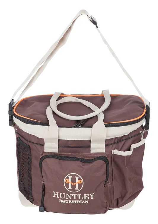 Huntley Equestrian Deluxe Grooming Bag, Brown - Huntley Equestrian