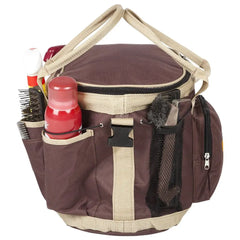 Huntley Equestrian Deluxe Grooming Bag, Brown - Huntley Equestrian