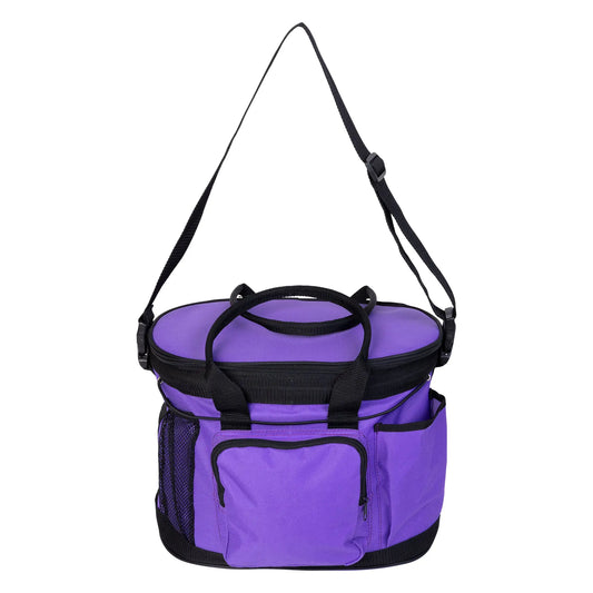 Huntley Equestrian Deluxe Grooming Bag, Purple - Huntley Equestrian