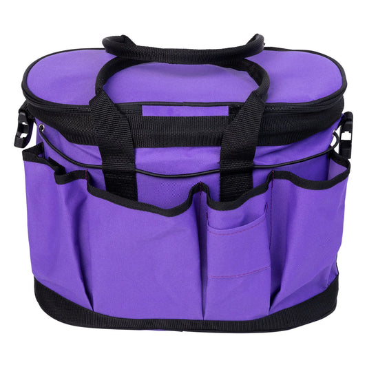 Huntley Equestrian Deluxe Grooming Bag, Purple - Huntley Equestrian