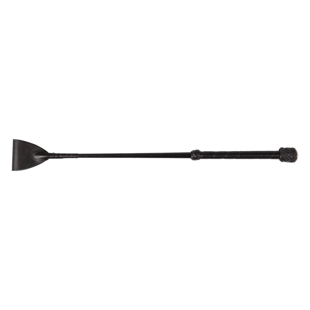 Huntley Equestrian Leather Jumping Bat Riding Crop - Huntley Equestrian