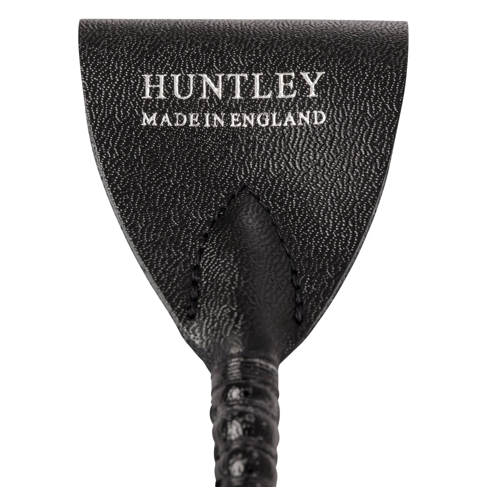 Huntley Equestrian Leather Jumping Bat Riding Crop - Huntley Equestrian