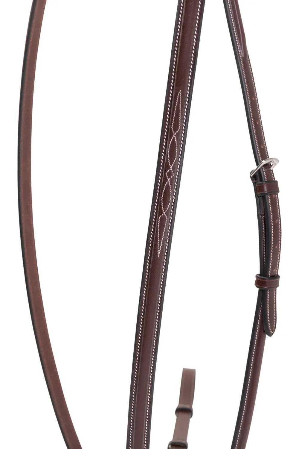 Huntley Equestrian Sedgwick Fancy Stitched Raised Standing Martingale - Huntley Equestrian