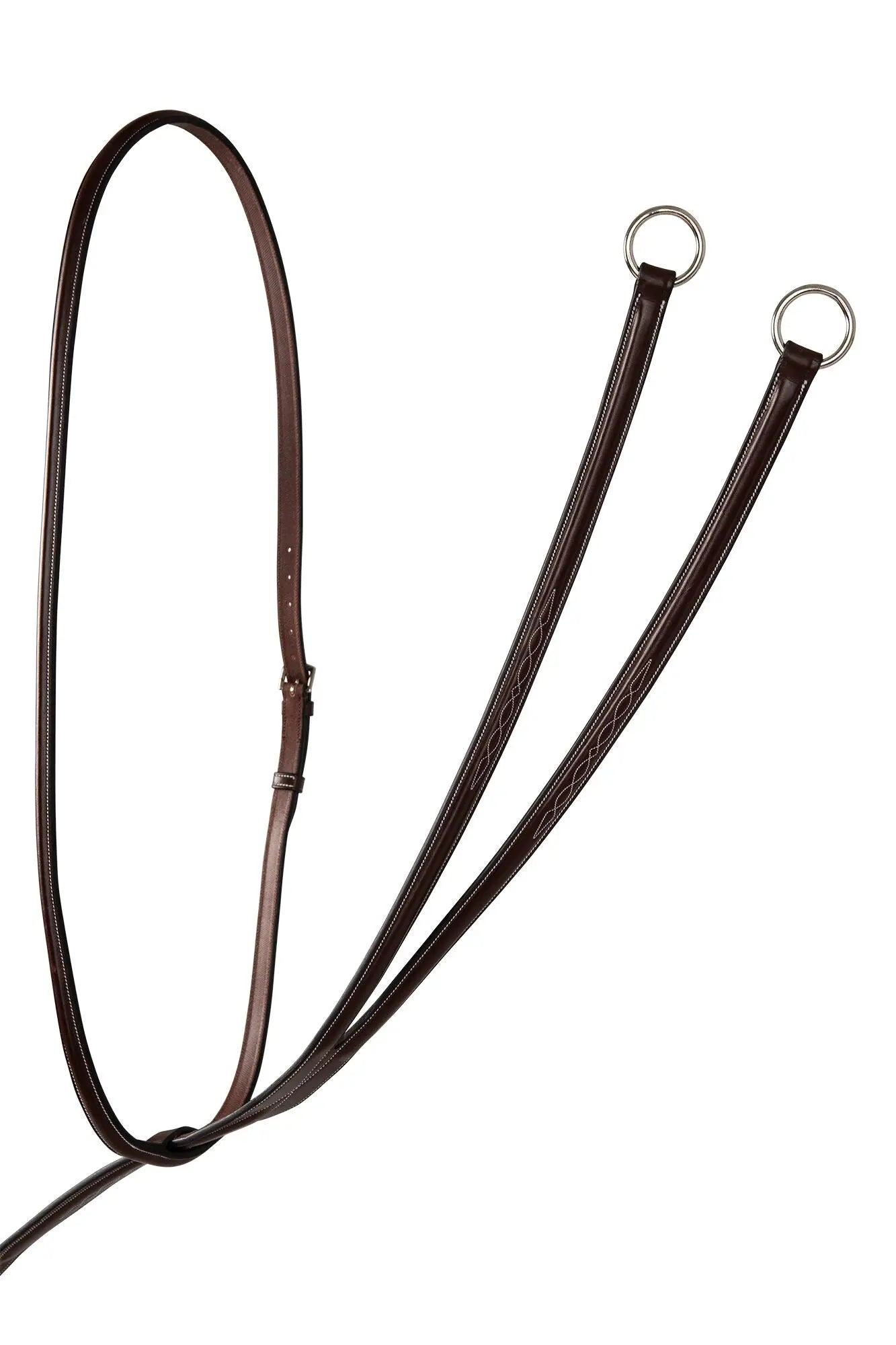 Huntley Equestrian Sedgwick Fancy Stitched Running Martingale, Full Size - Huntley Equestrian