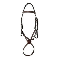 Huntley Equestrian Sedgwick Fancy Stitched Square Raised Figure 8 Bridle Huntley Equestrian