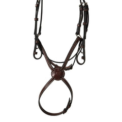 Huntley Equestrian Sedgwick Fancy Stitched Square Raised Figure 8 Bridle Huntley Equestrian