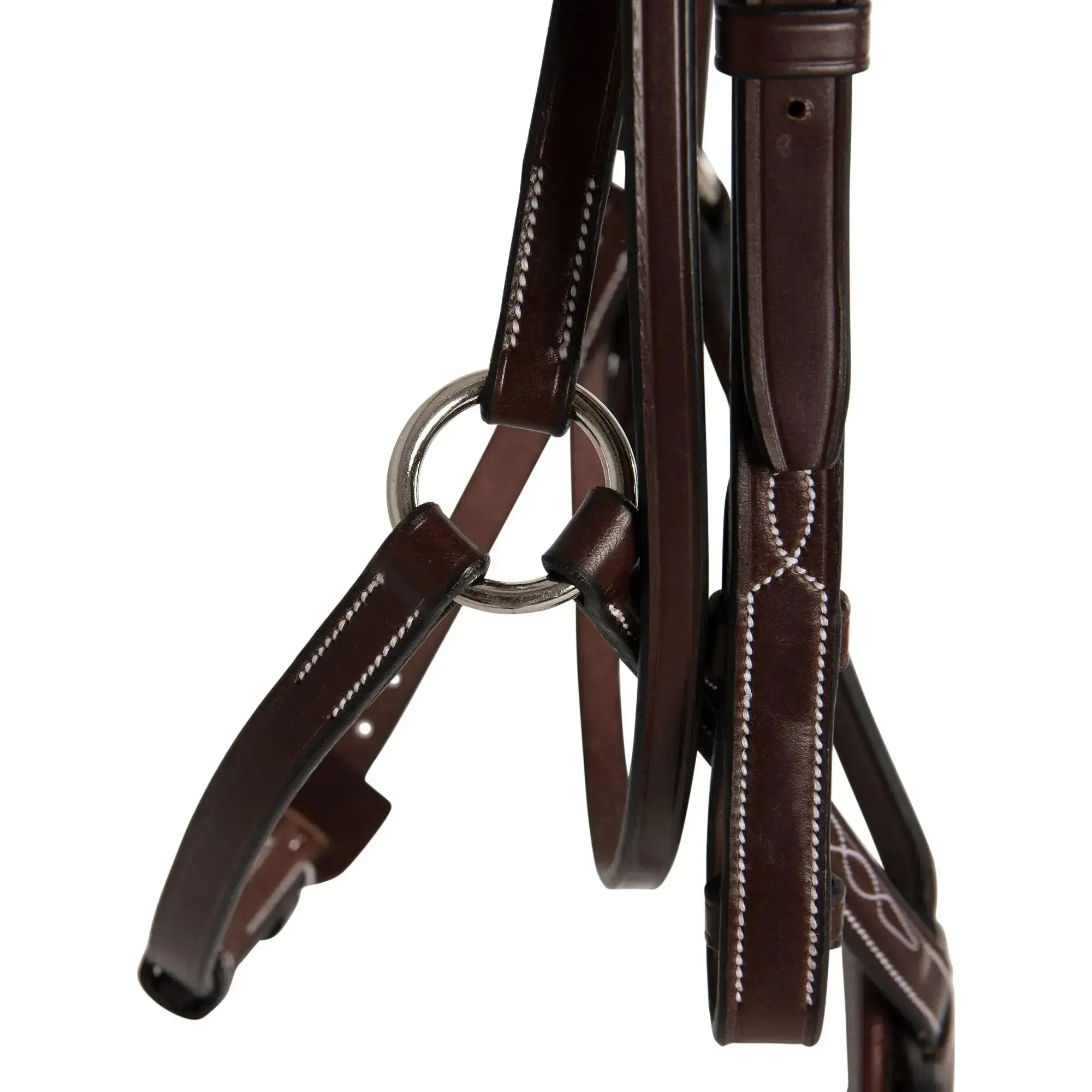 Huntley Equestrian Sedgwick Fancy Stitched Square Raised Figure 8 Bridle Huntley Equestrian