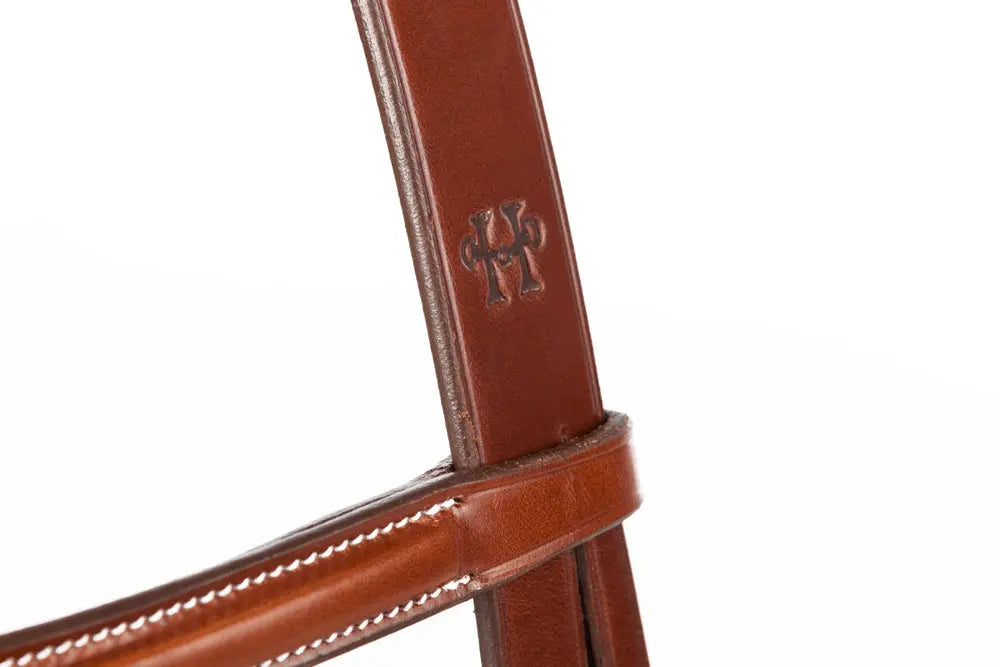 Huntley Equestrian Sedgwick Leather Fancy Stitched English Bridle Pieces - Huntley Equestrian