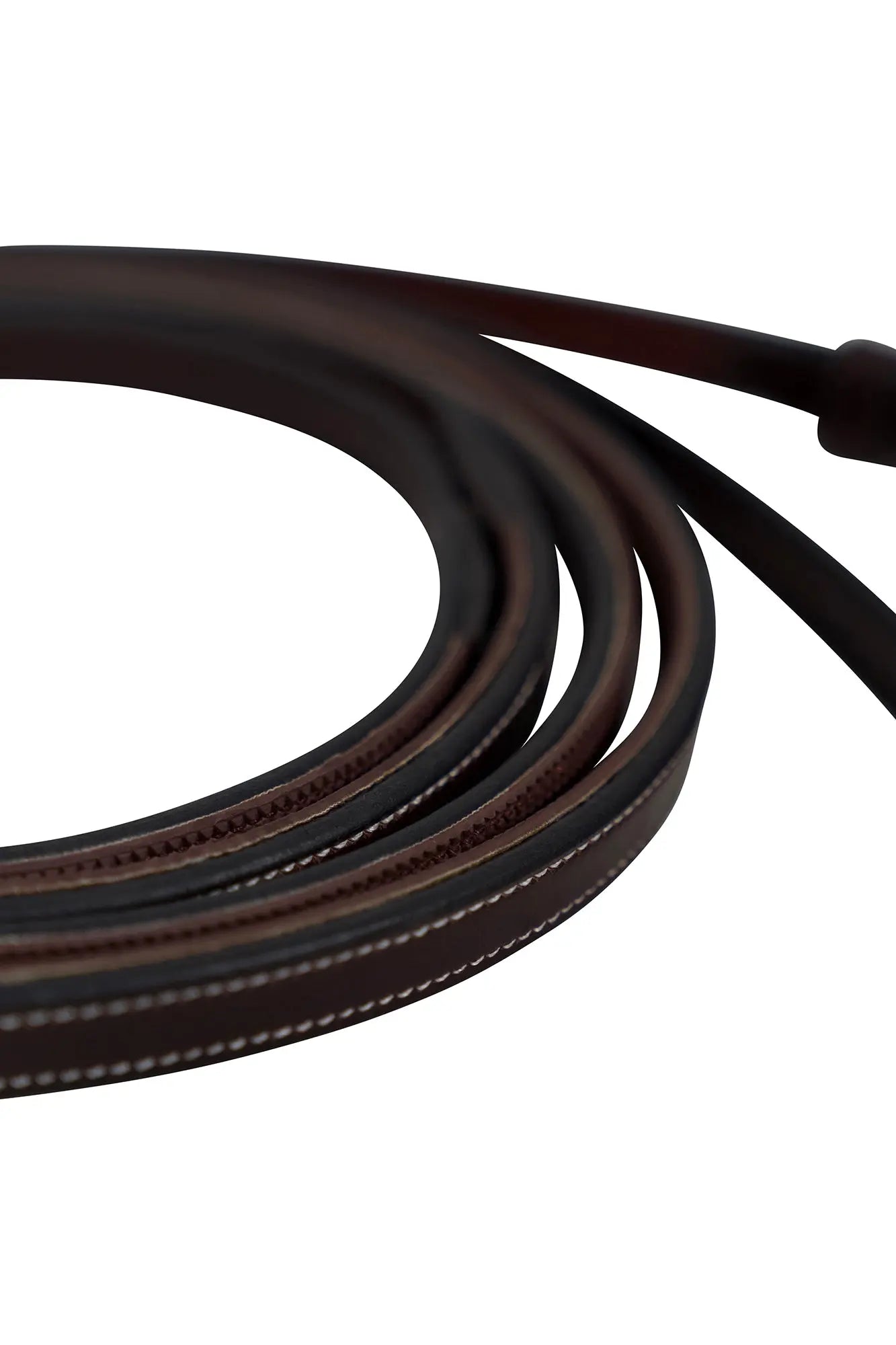 Huntley Equestrian Sedgwick Pelham Flat Curb Reins, Rubber Lined Huntley Equestrian