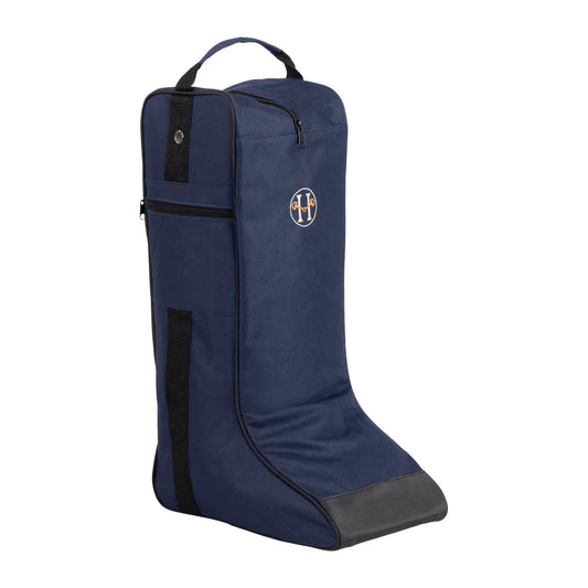 Huntley Equestrian Tall Riding Boot Bag, Navy - Huntley Equestrian