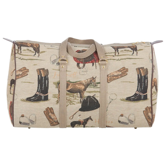 Huntley Equestrian Tapestry Duffle Bag-English Design - Huntley Equestrian