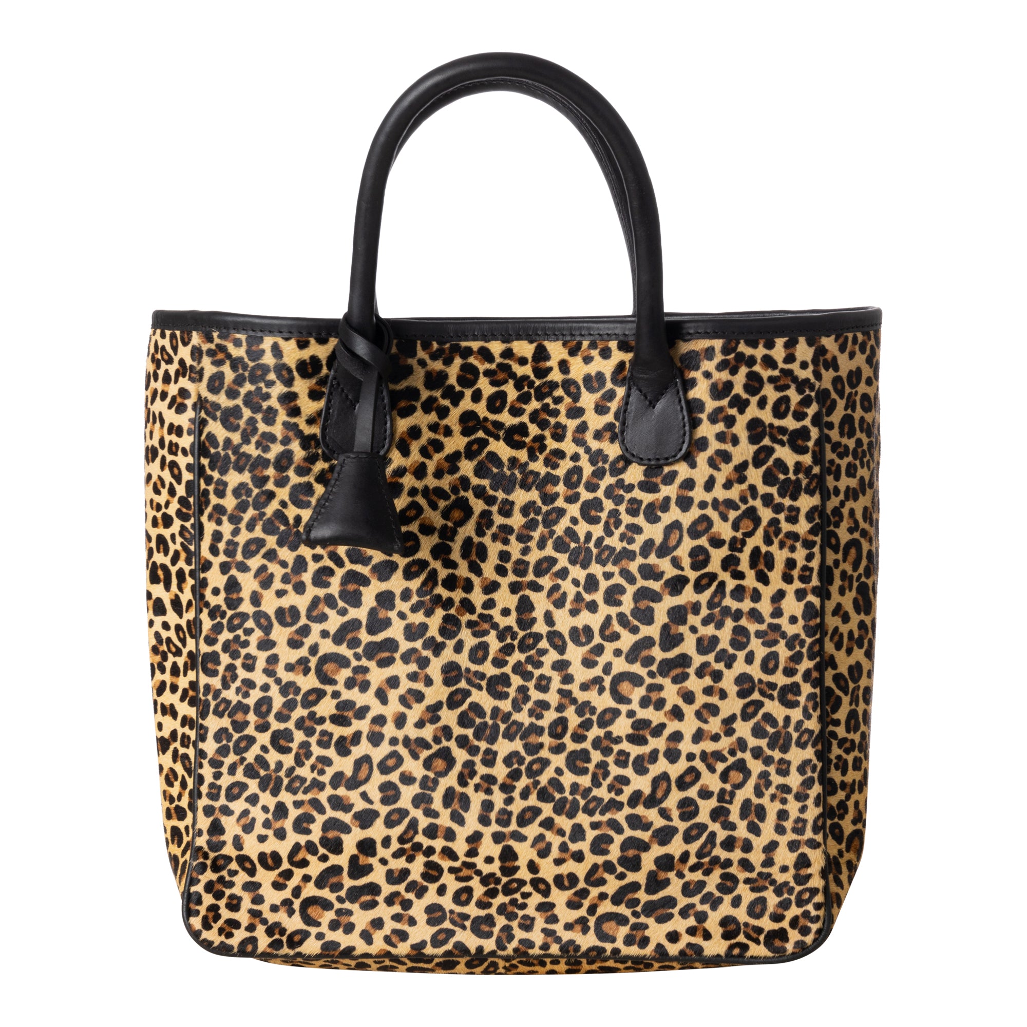 Black Canvas Bag Leopard, Bag Women Leopard
